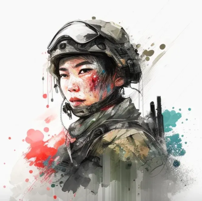 Water Color Character Avatars
