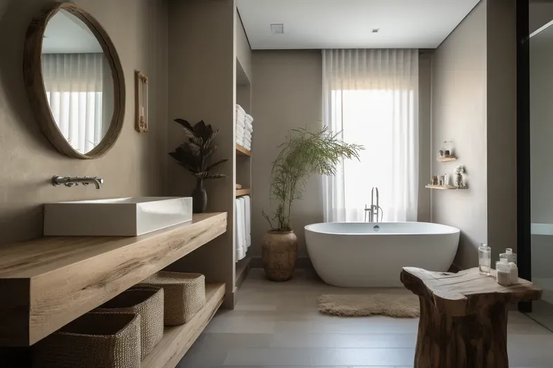 Wood Neutral Interiors Designs