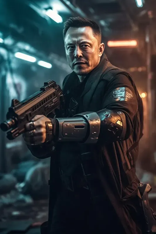 Celebrity Cyberpunks