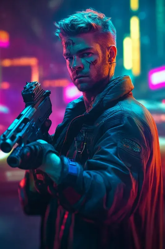 Celebrity Cyberpunks