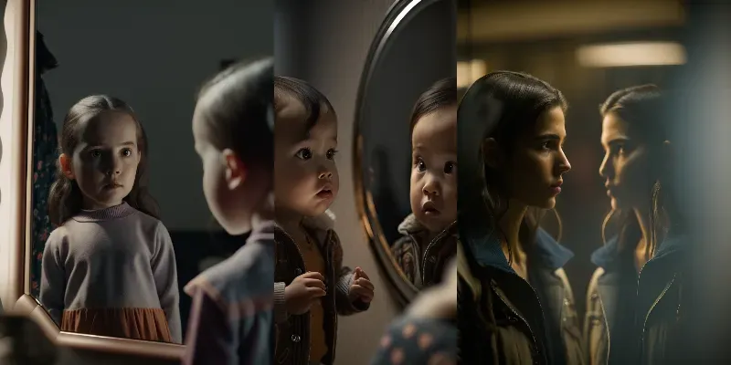 Mirror Images Of People generated by undefined