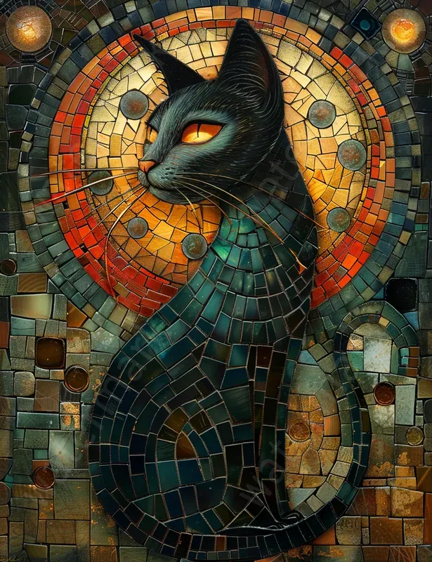 Forests Fantasy Mosaic Wall Art