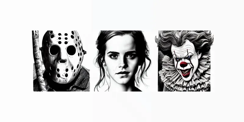 Artistic Drawings generated by undefined