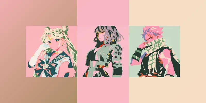 Bold Anime Character Artworks generated by undefined