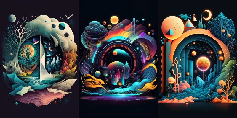 Surreal Infographics generated by undefined