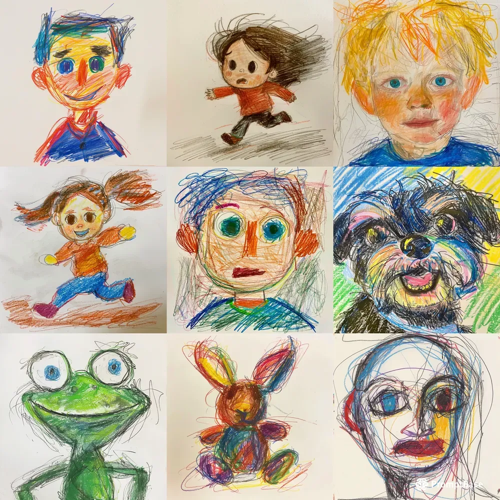 Bad Children Drawings
