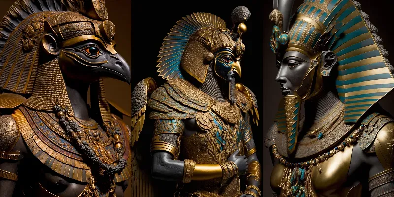 Ancient Egyptian Gods generated by undefined