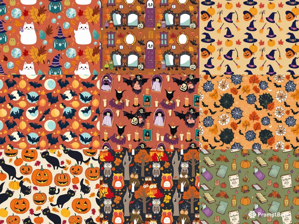 Vibrant Vectors Of Halloween Joys