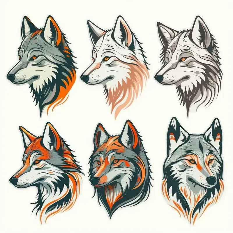 Multiple Animals Illustrations