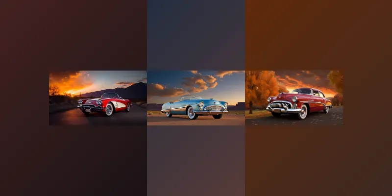 The Beauty Of Vintage Cars generated by undefined