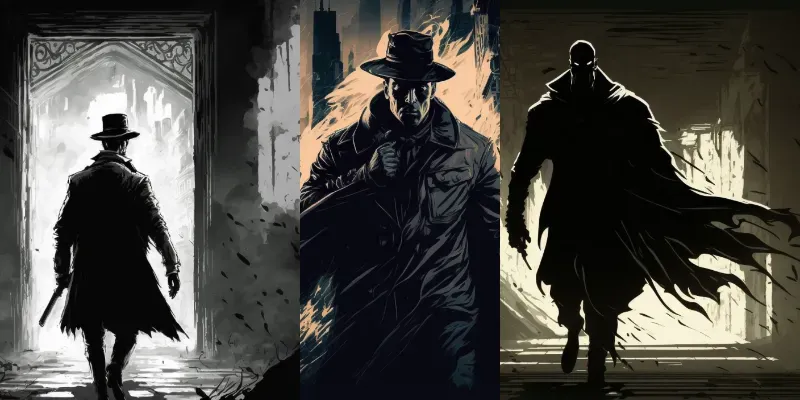 Noir Figures generated by undefined