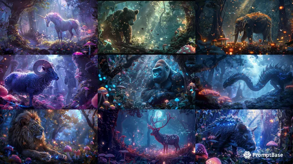 Creatures In Enchanted Forests