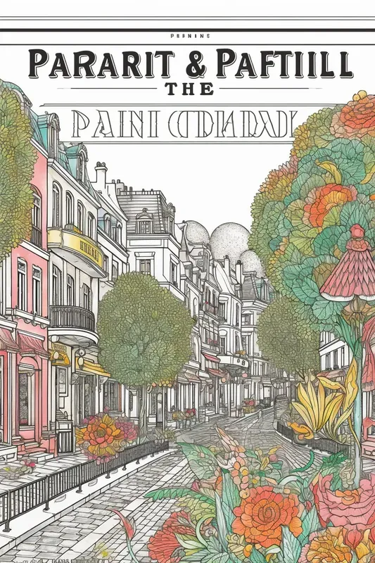 Adult Colouring Books And Cover Cities