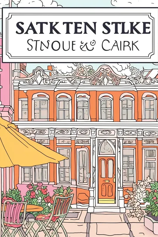 Adult Colouring Books And Cover Cities