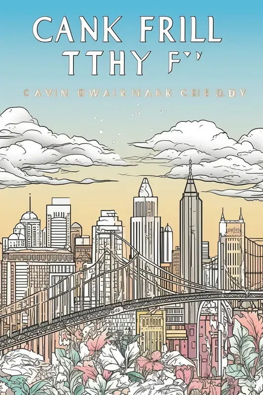 Adult Colouring Books And Cover Cities