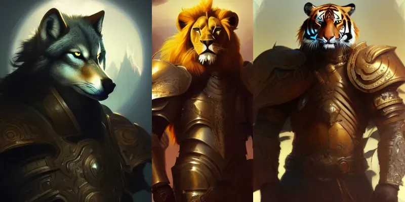 Animal Warriors generated by undefined