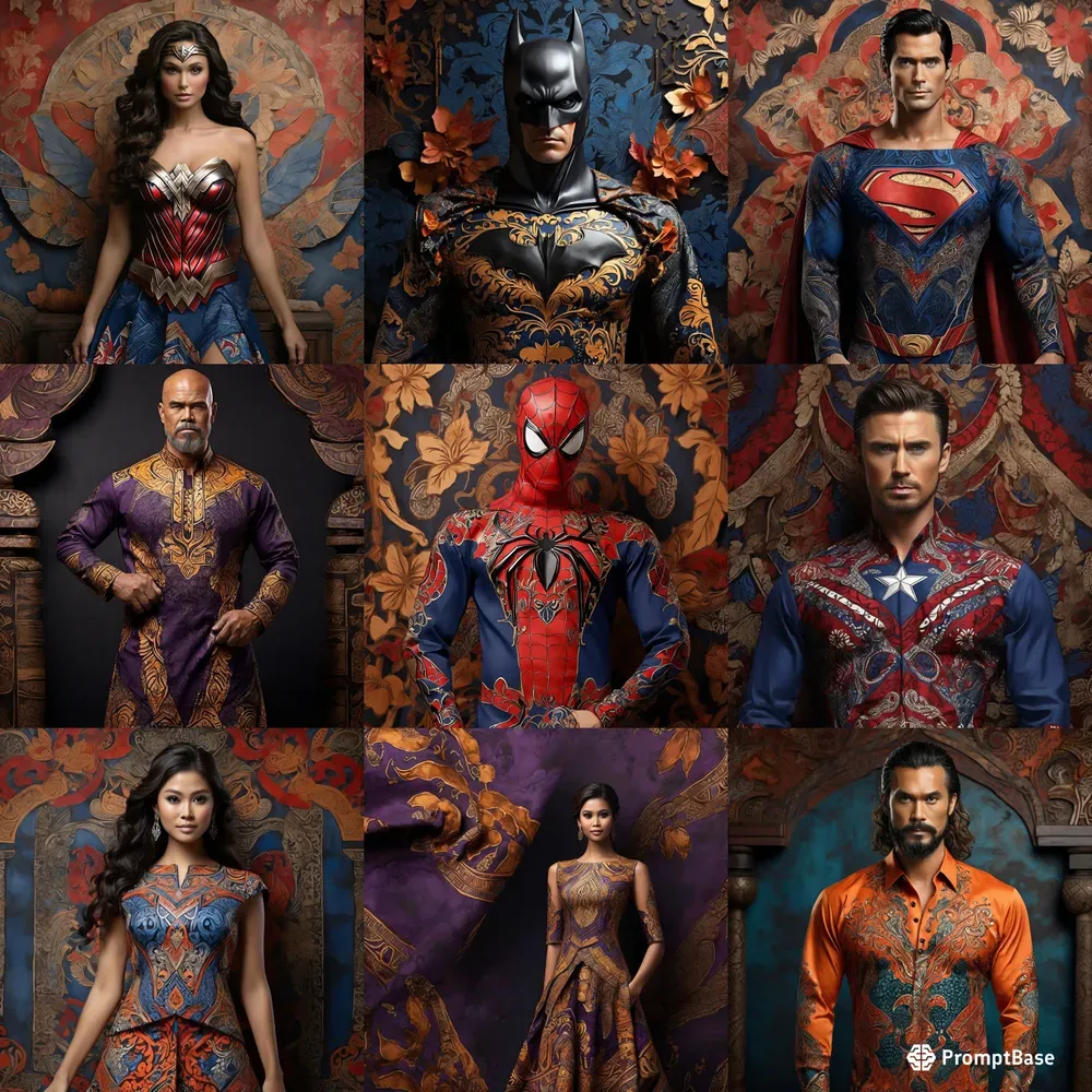 Superheroes In Traditional Customs