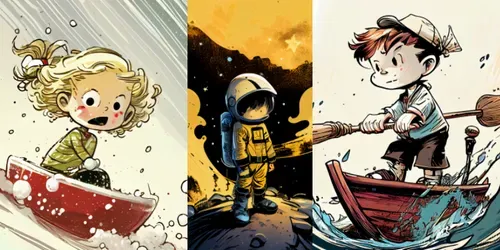 Childrens Book Illustrations generated by midjourney