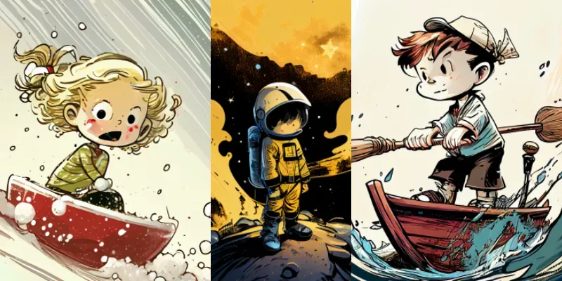 Childrens Book Illustrations generated by undefined