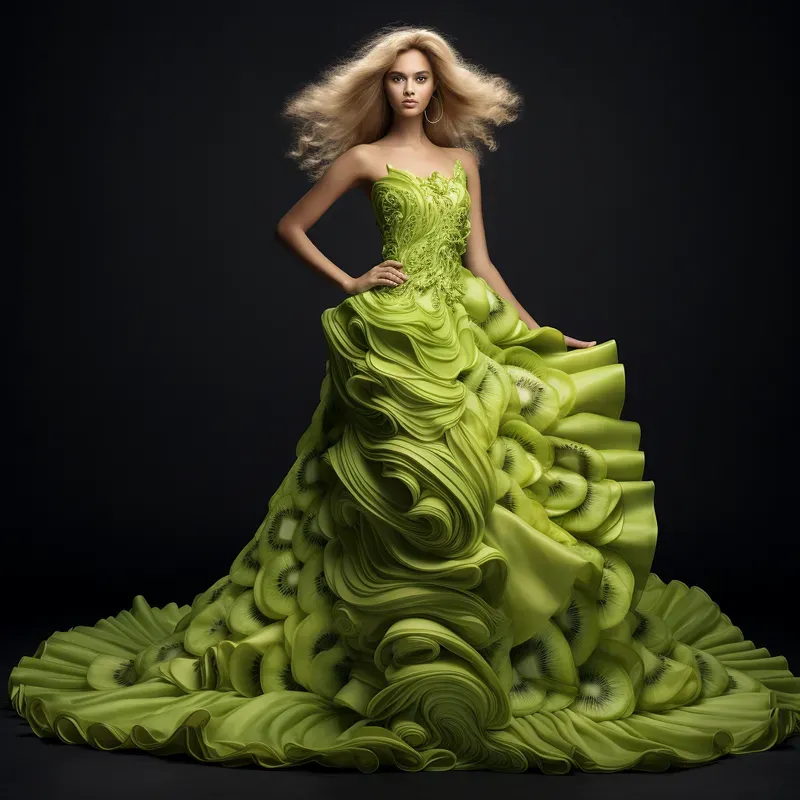 Fruit Dresses Exotic Fashion
