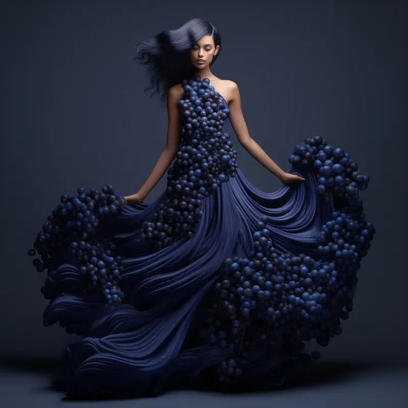Fruit Dresses Exotic Fashion