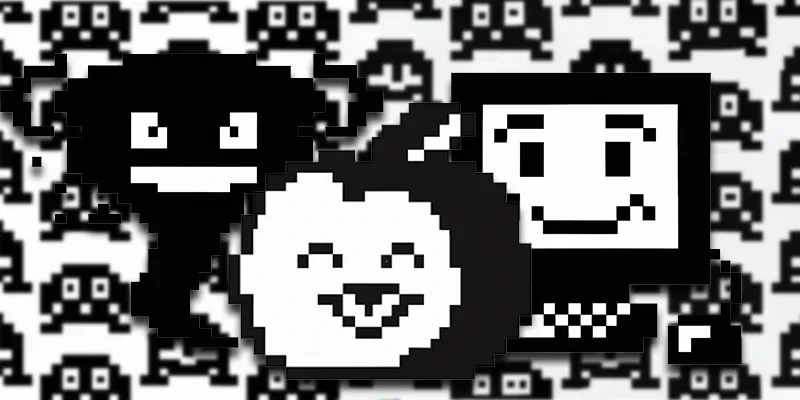 Custom Emojis in Early Pixel Style generated by undefined