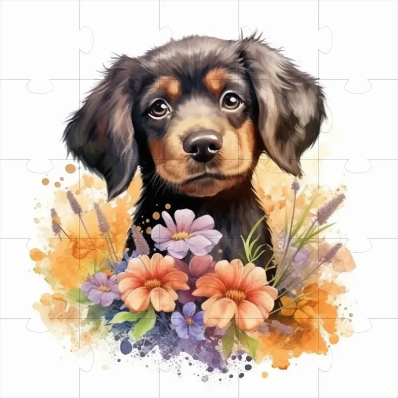 Cute Animals Watercolor Style Hq