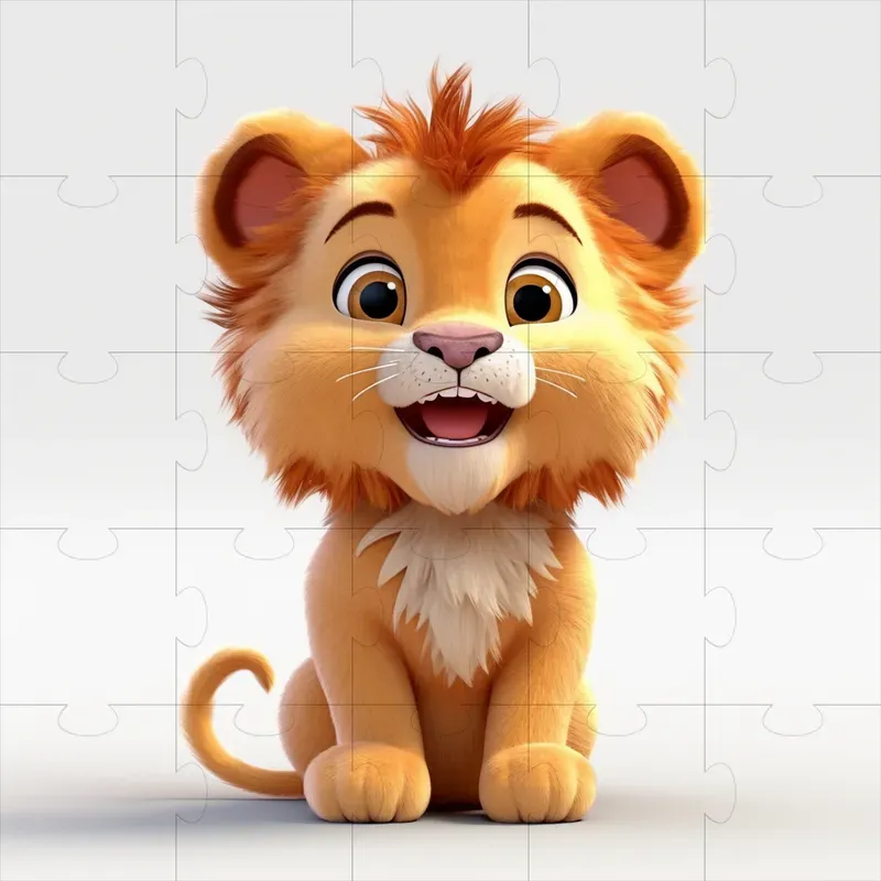 3D Cartoon Style Animals