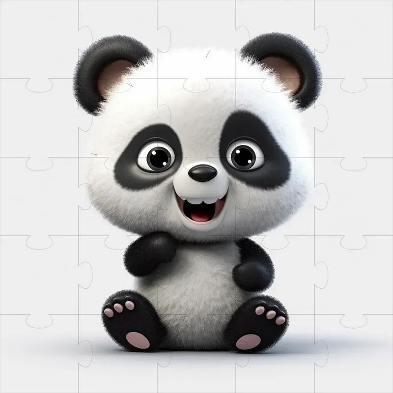 3D Cartoon Style Animals