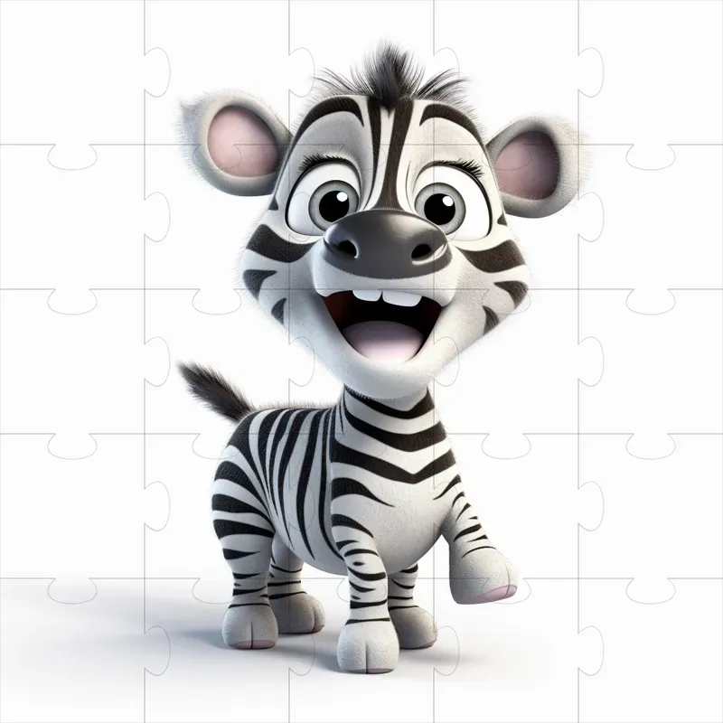 3D Cartoon Style Animals