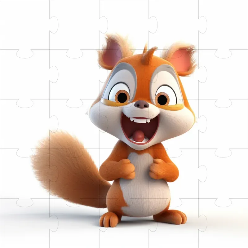 3D Cartoon Style Animals