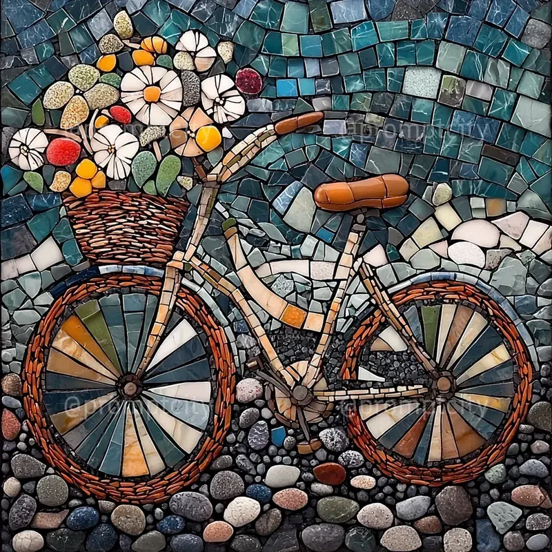 Natural Stone Mosaic Art