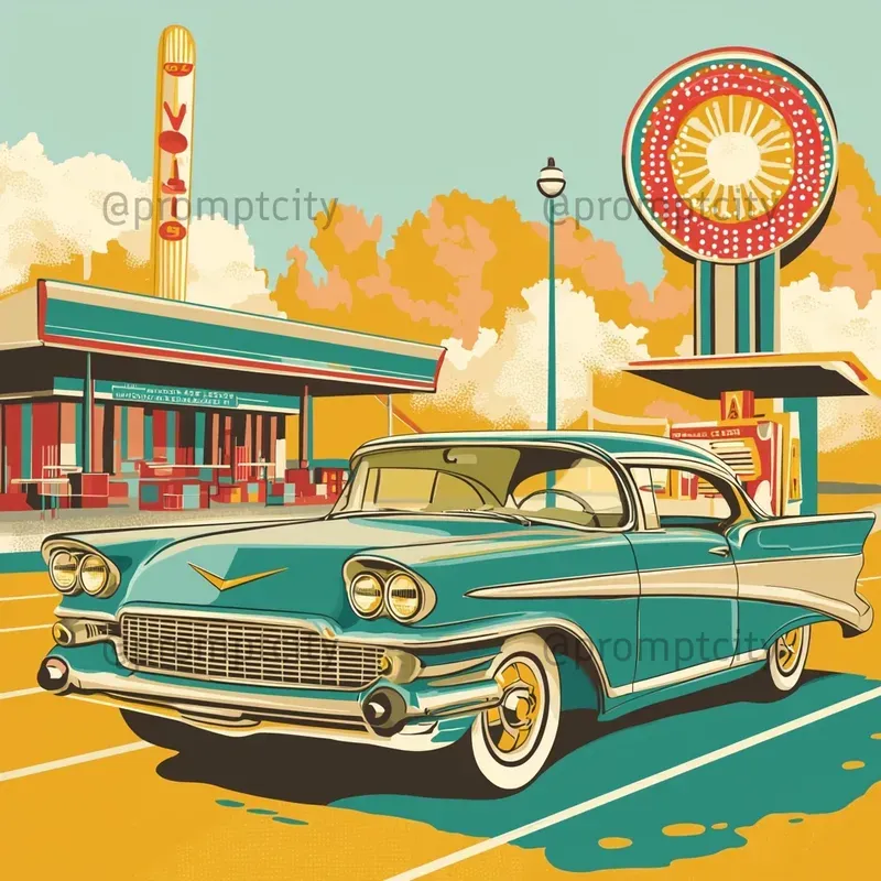 Retro Pop Art With Vintage Twists