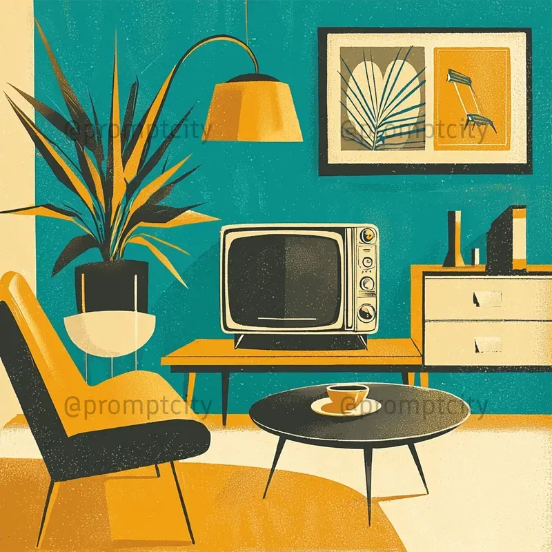Retro Pop Art With Vintage Twists