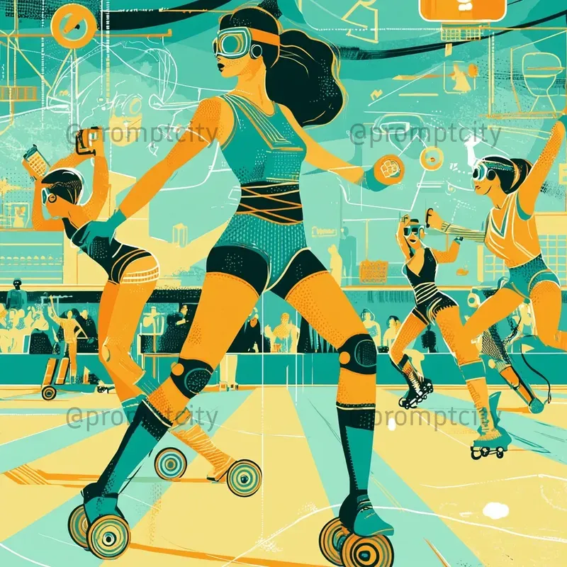 Retro Pop Art With Vintage Twists