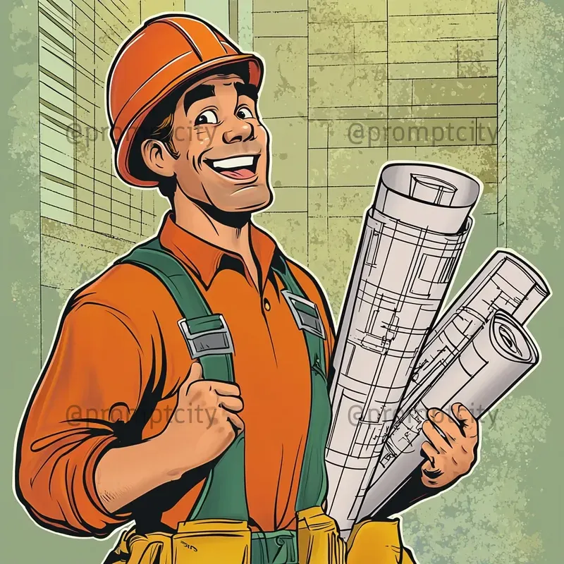 Classic Newspaper Comic Art Style