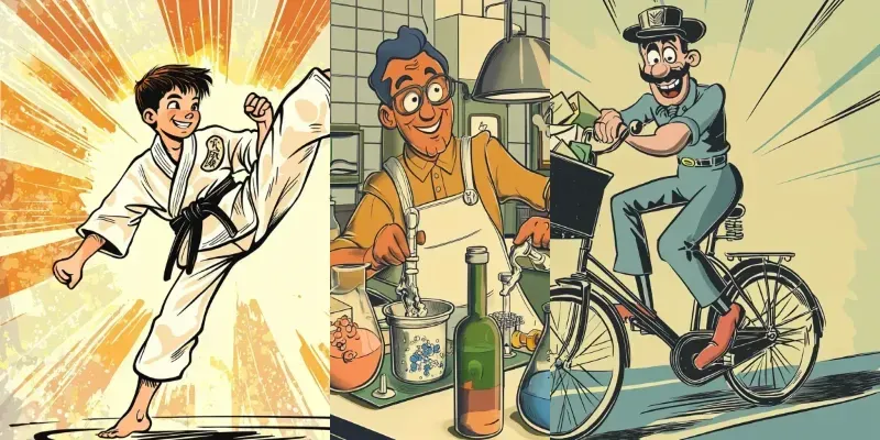 Classic Newspaper Comic Art Style generated by undefined