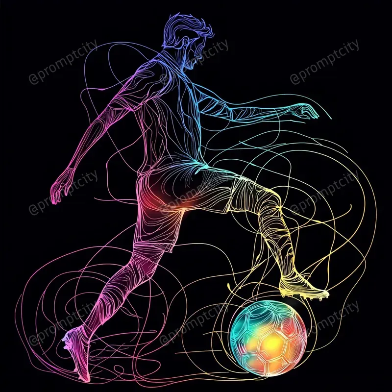 Modern Abstract Fluid Line Art