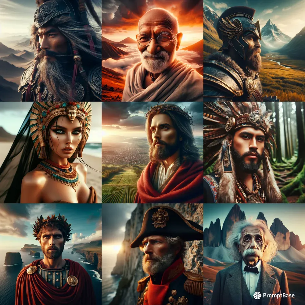 Legendary People Portraits Hq
