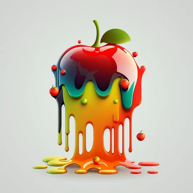 Custom Colorful Slime Logodesigns