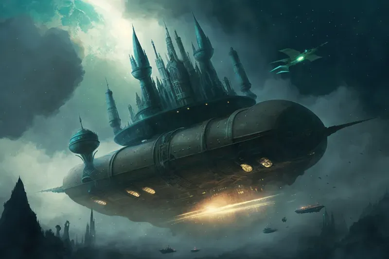 Customizable Alien Spaceship