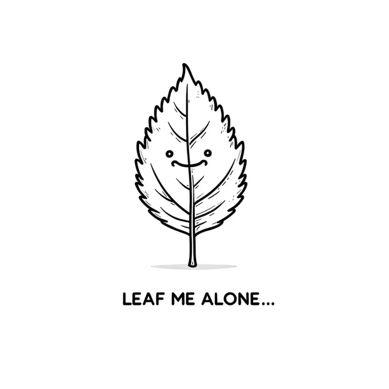 Funny Line Art Illustrations With Jokes
