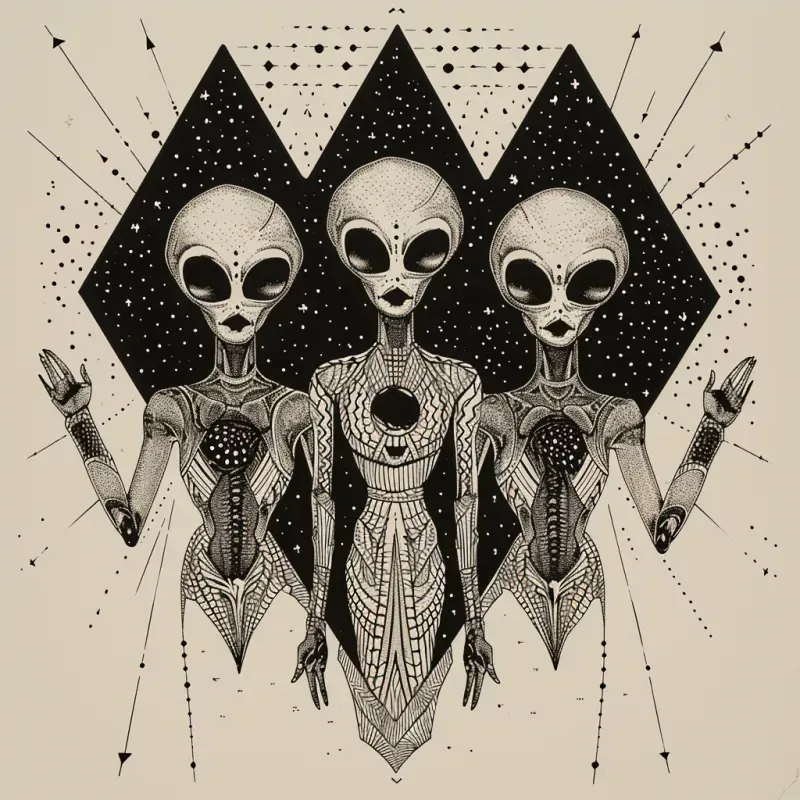 Nihilistic Tarot Card Inspired Artwork