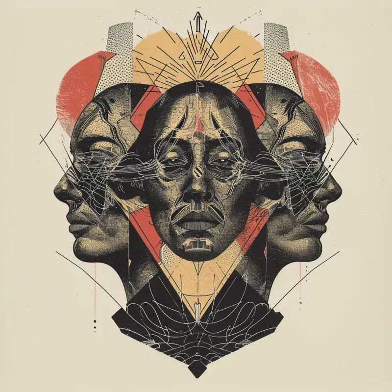 Nihilistic Tarot Card Inspired Artwork