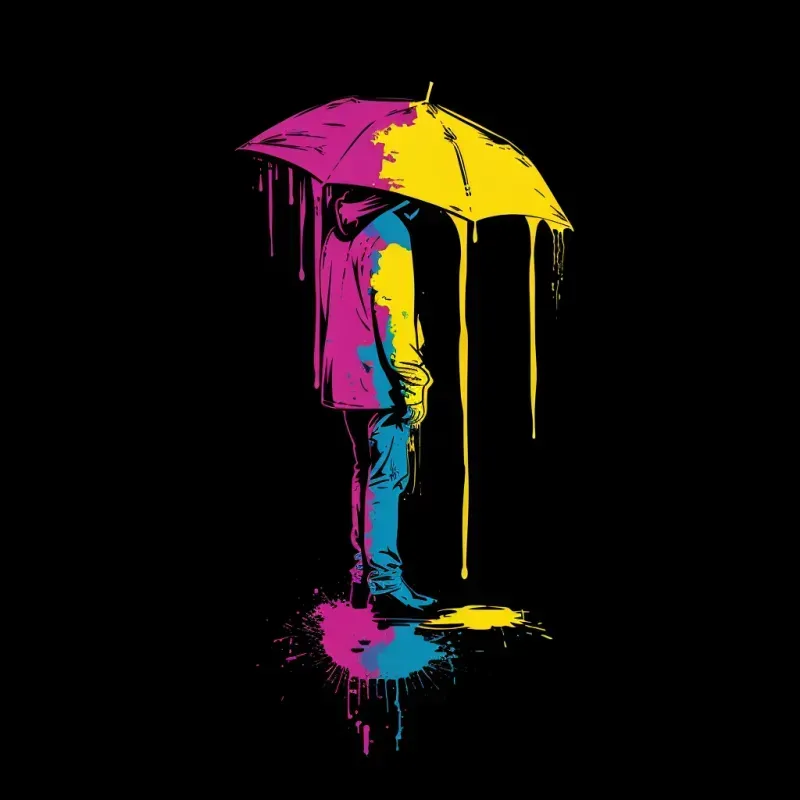 Graffiti Inspired Psychedelic Vector Art