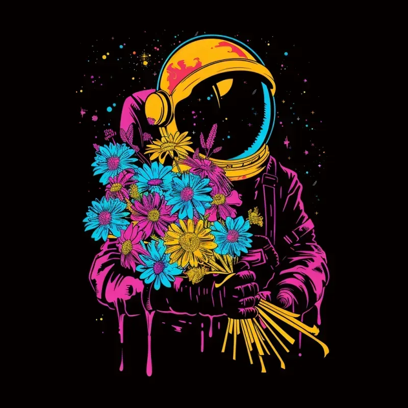 Graffiti Inspired Psychedelic Vector Art