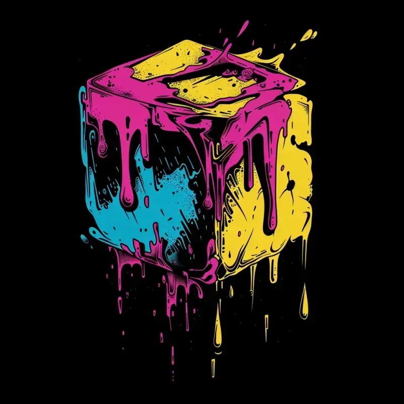 Graffiti Inspired Psychedelic Vector Art
