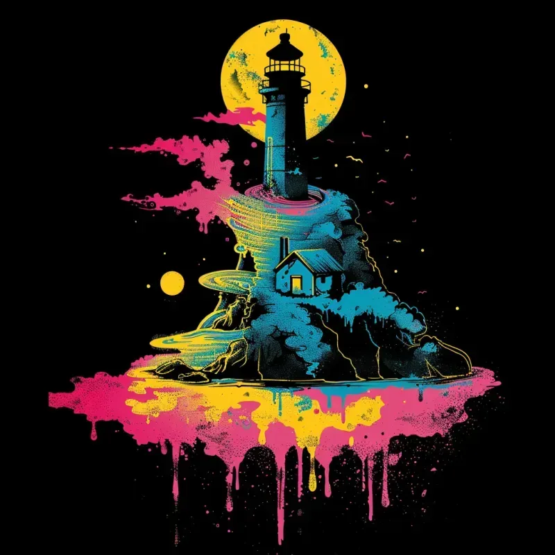 Graffiti Inspired Psychedelic Vector Art