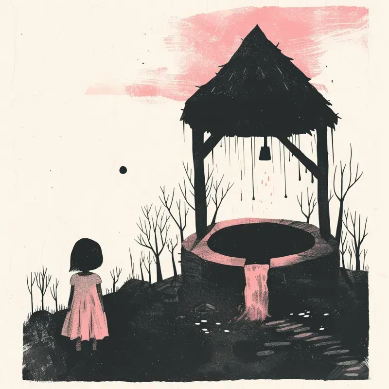 Creepy Uncanny Children Illustrations