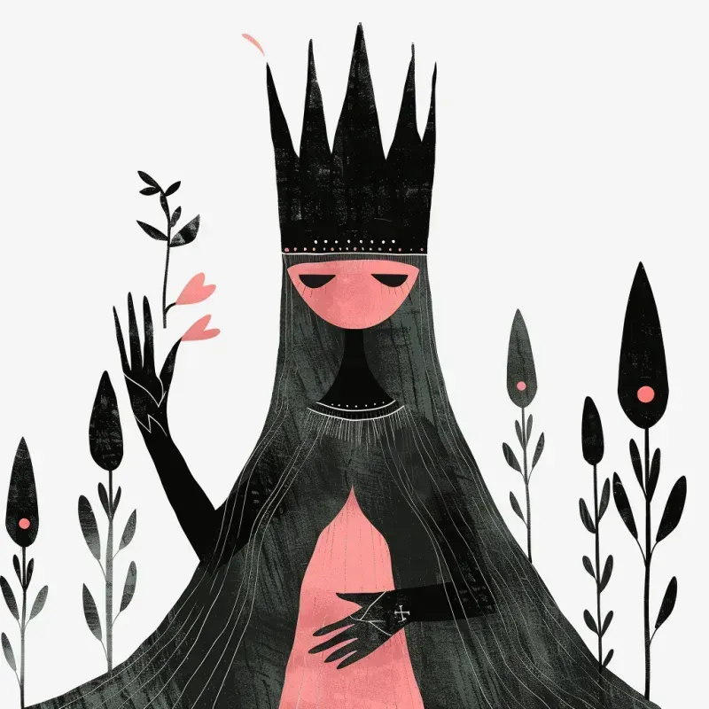 Creepy Uncanny Children Illustrations